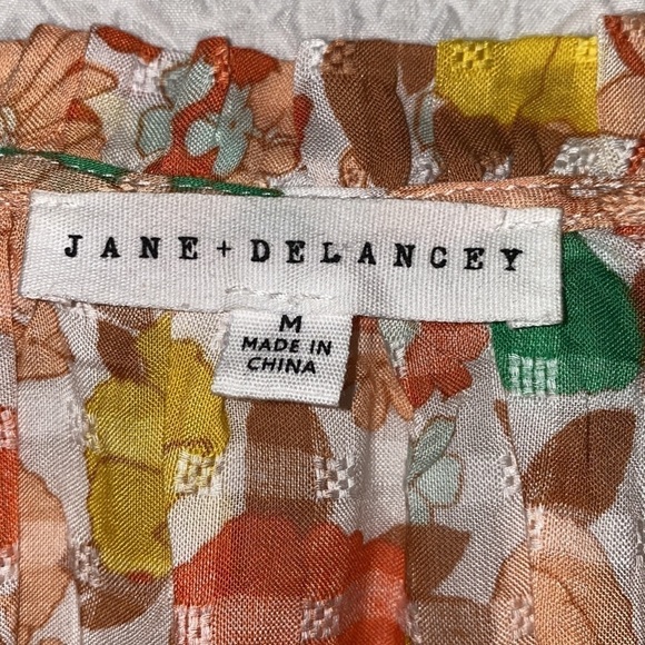 Anthropologie Jane + Delancey Short Sleeve Blouse - Picture 7 of 10